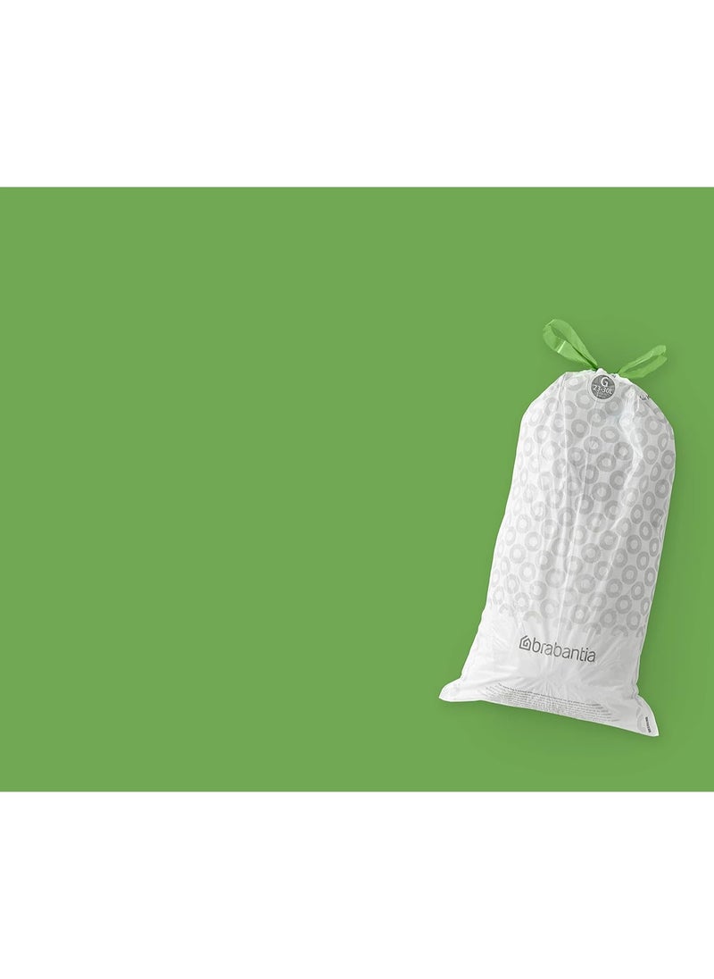 brabantia - Brabantia Bin Liners, Size G, 23-30 L - 40 Bags - Image 1