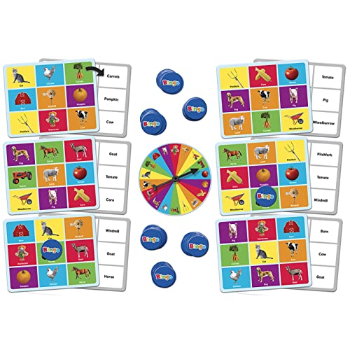 MasterPieces Kids Games - Farm Bingo Game - Image 2