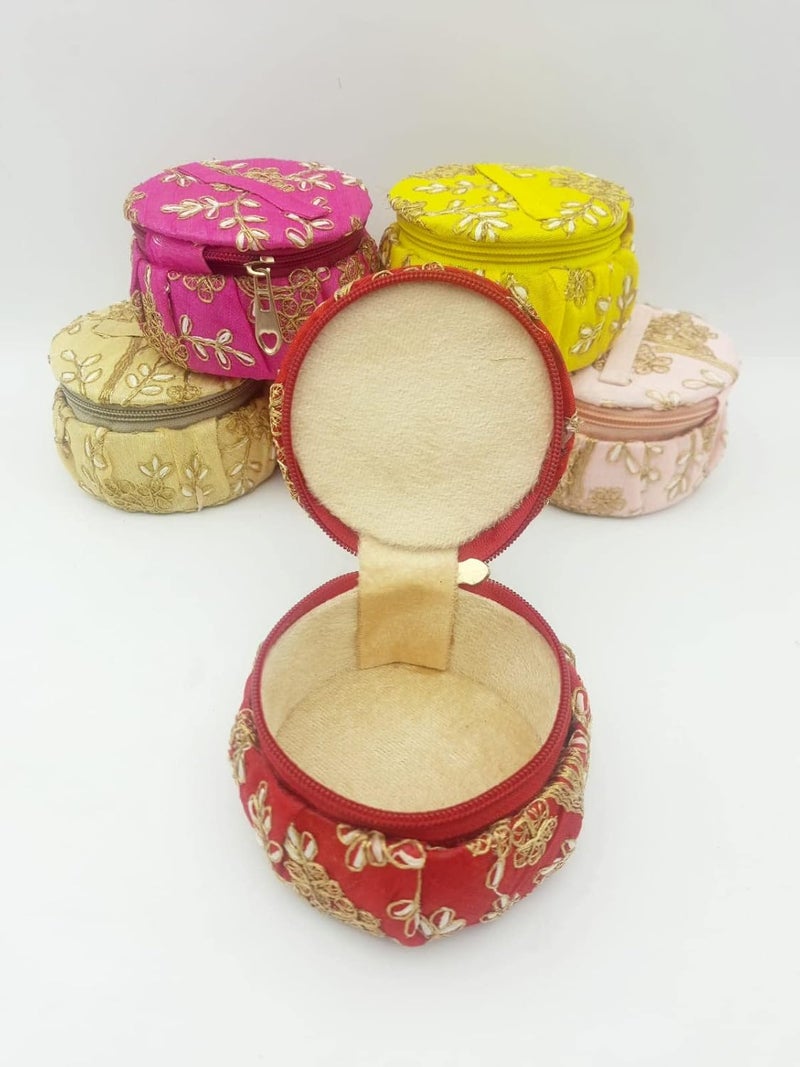 Ankit Traders Matki Shape Jwelery Organiser for Bangles Kada Cover Set Of 6 - Image 3