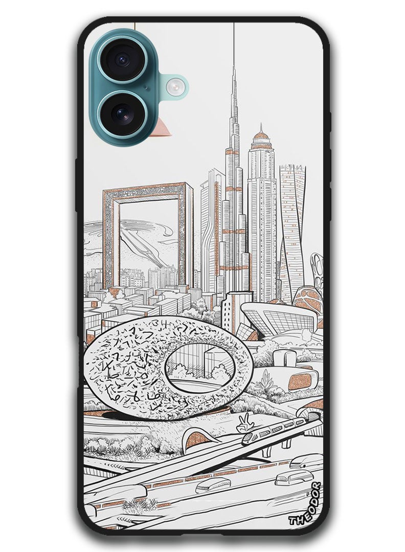 Theodor Protective Case Anti Scratch Shock Proof Bumper Cover For iPhone 16 (6.1)-inch I'm original - Image 1