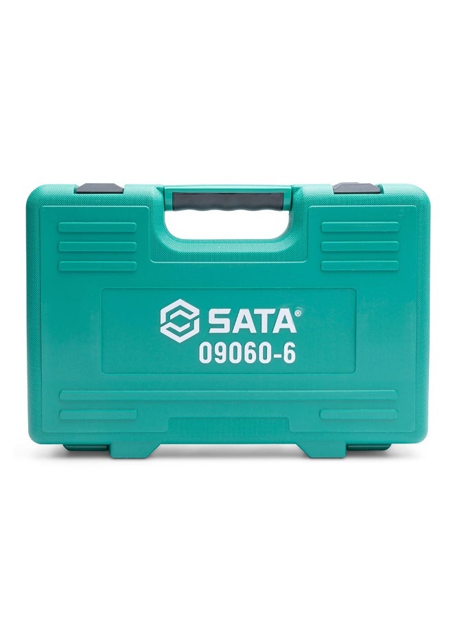 SATA ST09060SJ 24-Piece 1/2" Drive 12 Point Metric Socket Set - Image 4