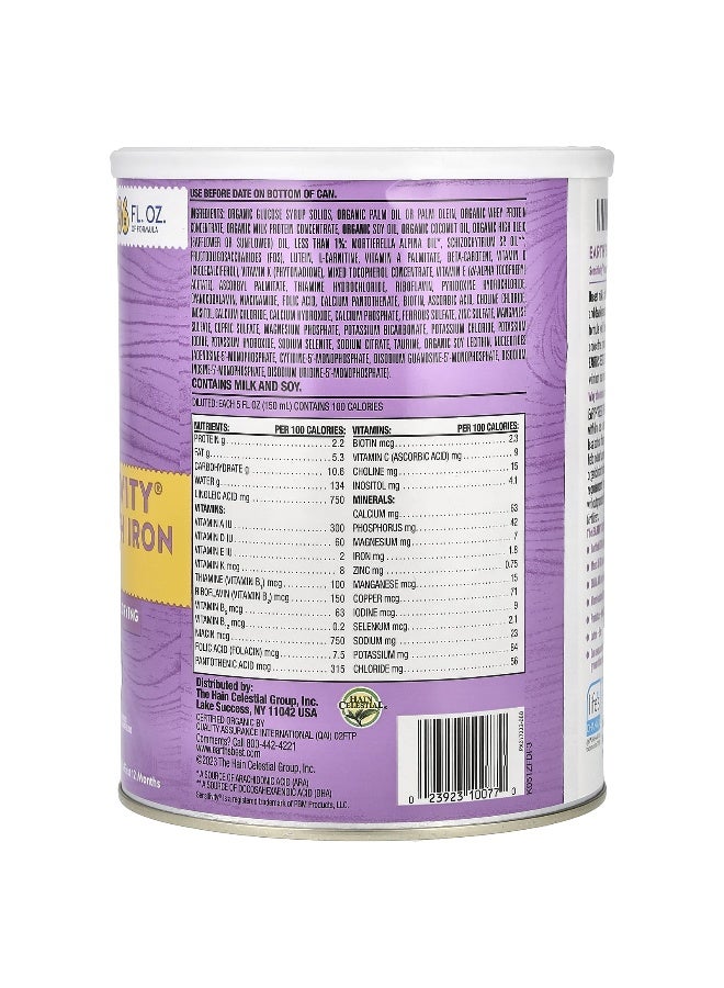 EARTHS BEST Earth's Best, Organic Sensitivity Infant Formula with Iron, For Baby's First 12 Months, 32 oz (907 g) - Image 2