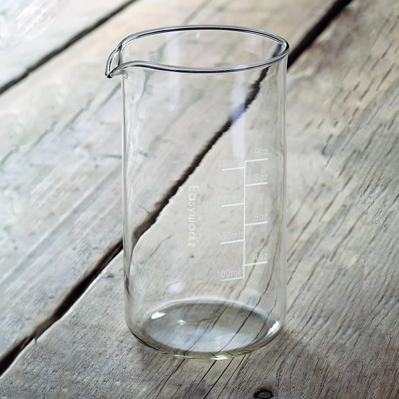 Easyworkz Borosilicate Glass Replacement Beaker for 12oz French Press Coffee Maker - Image 2