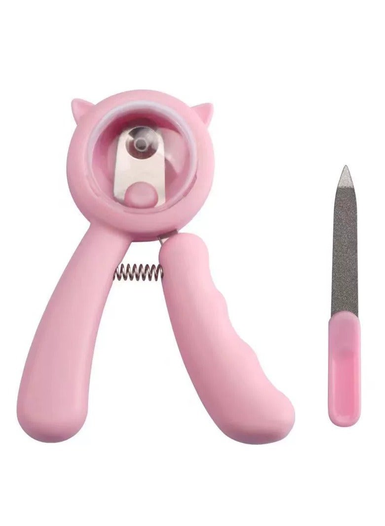 Goolsky مقص أظافر الحيوانات الأليفة للقطط والكلاب الصغيرة - مقص أظافر سهل الاستخدام للمبتدئين لأداة العناية بجرو تيدي - Image 1