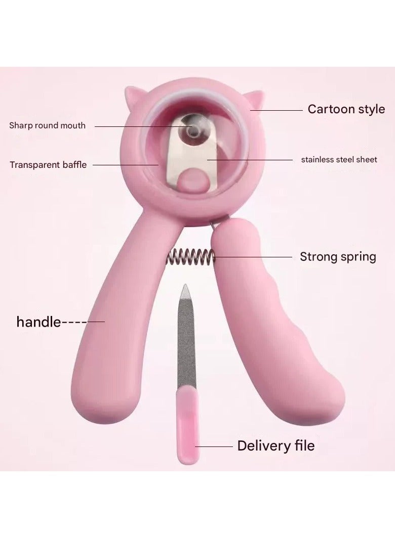 Goolsky مقص أظافر الحيوانات الأليفة للقطط والكلاب الصغيرة - مقص أظافر سهل الاستخدام للمبتدئين لأداة العناية بجرو تيدي - Image 4