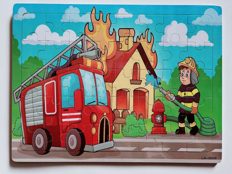 New 40-Piece Wooden Children'S Jigsaw Puzzle Board Early Childhood Educational Toys Manufacturers - Image 1