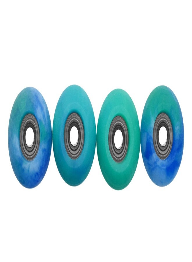 Teak Tuning Apex 61D Urethane Fingerboard Wheels - Globe Shape, 8.3mm Diameter - ABEC-9 Stealth Bearings - Made in The USA - Terra Colorway - Image 3