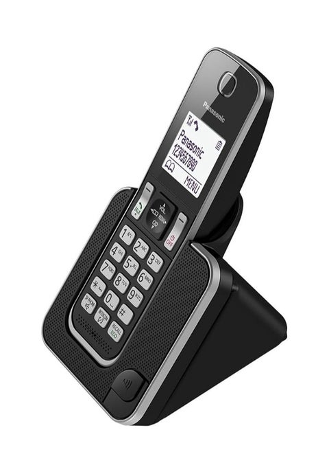 Panasonic Digital Cordless Phone With Eco Function, Power Back-Up Operation, Nuisance Call Block – KX-TGD310 Silver