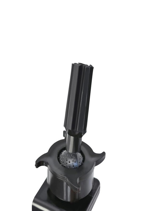 BLUSHIA Wig Mannequin Head Stand Holder, Cosmetology Manikin Stand Mannequin Head Holder Clamp Black, 1 Pack - Image 4