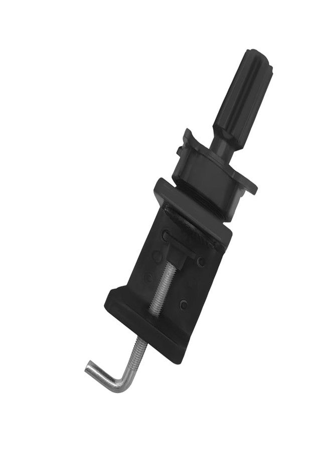 BLUSHIA Wig Mannequin Head Stand Holder, Cosmetology Manikin Stand Mannequin Head Holder Clamp Black, 1 Pack - Image 2