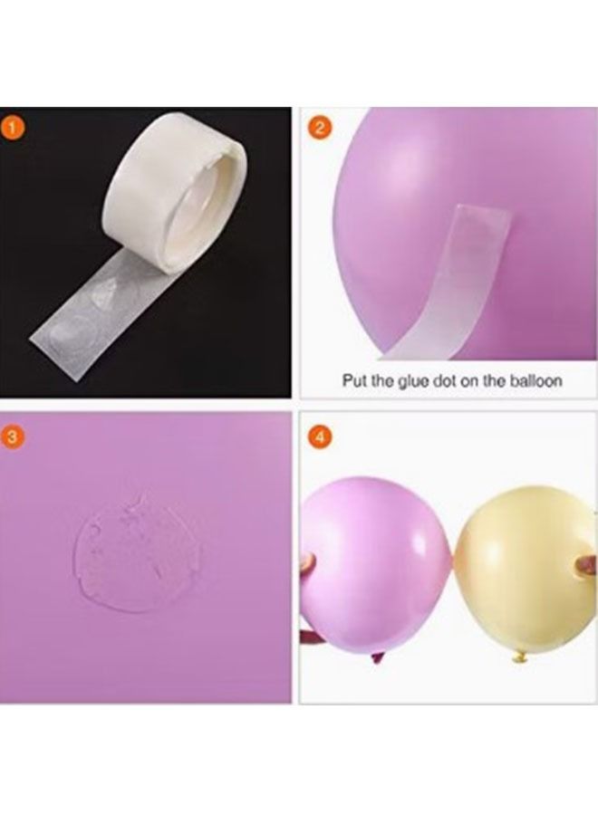 ZCM-HAPPY 6 Rolls of Balloon Arch Garland Decorating Tape  - Image 4
