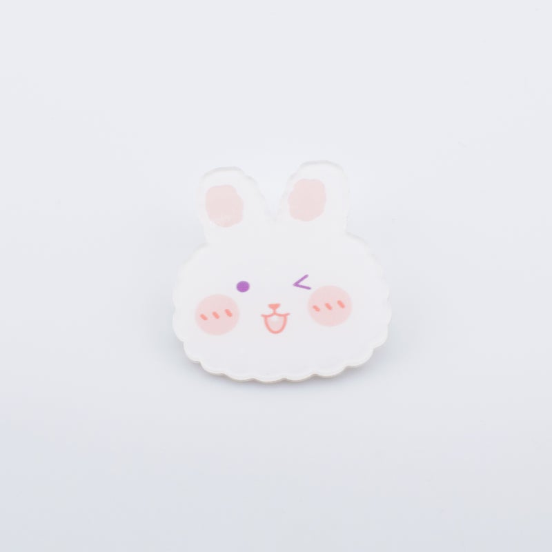 Acrylic Colorful Brooch For Kids