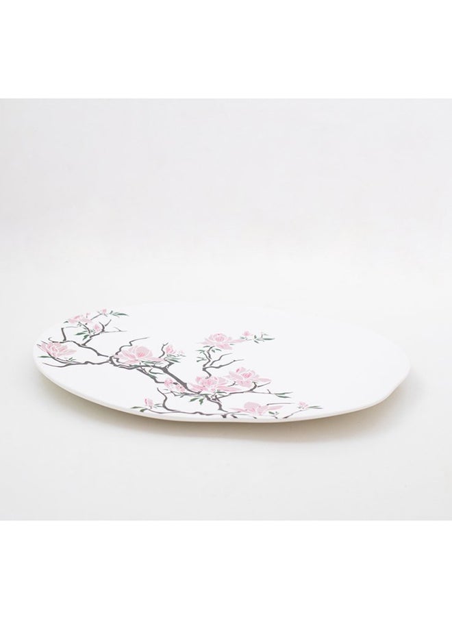 Bright Designs - Bright Designs Melamine Matt Dinner Plate 
Set of 6 (30cm) Cherry Blossom - Image 1