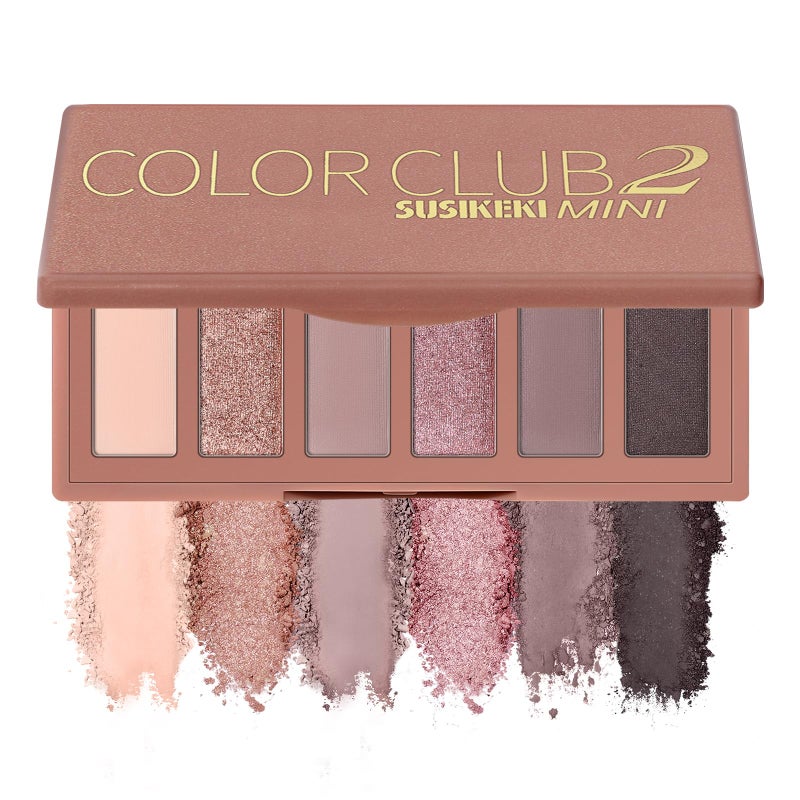 SUSIKEKI 6 Colors Mini Eyeshadow Makeup Palette Rosy Neutral Nude Eye Shadow Shimmer & Matte Make Up Pallet with Mirror Highly Pigmented Long Lasting Waterproof Travel Size Gift Kit 02 - Image 1