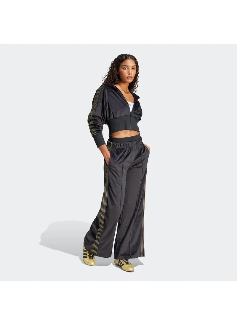 Adidas Originals BLACK VELOUR ZIP TT Black Originals Women TRACK TOPS for Women | Best Price UAE