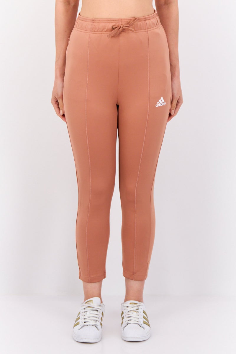 Adidas Women Sportswear Fit Outdoor Sweatpants, Light Brown  - Image 1