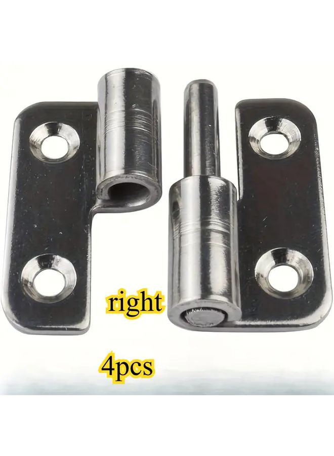 Right Hinges Heavy Duty Stainless Steel Detachable Polished Door Window Hardware - Image 5