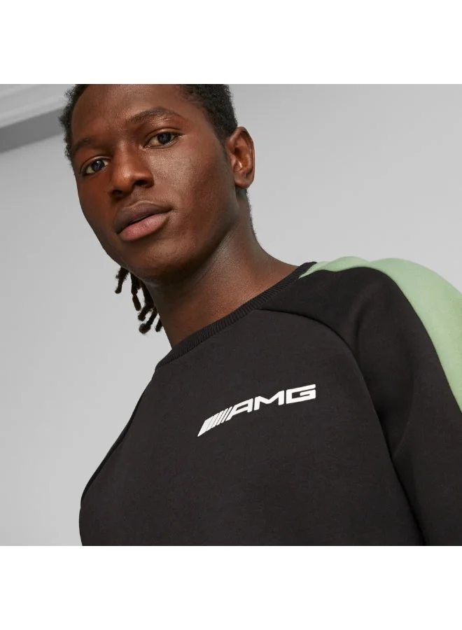 AMG Petronas Formula 1 Team  PUMA x Mercedes-AMG colour-block sweatshirt  | Best Price UAE