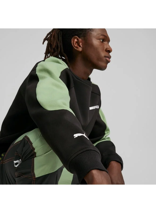 AMG Petronas Formula 1 Team  PUMA x Mercedes-AMG colour-block sweatshirt  | Best Price UAE