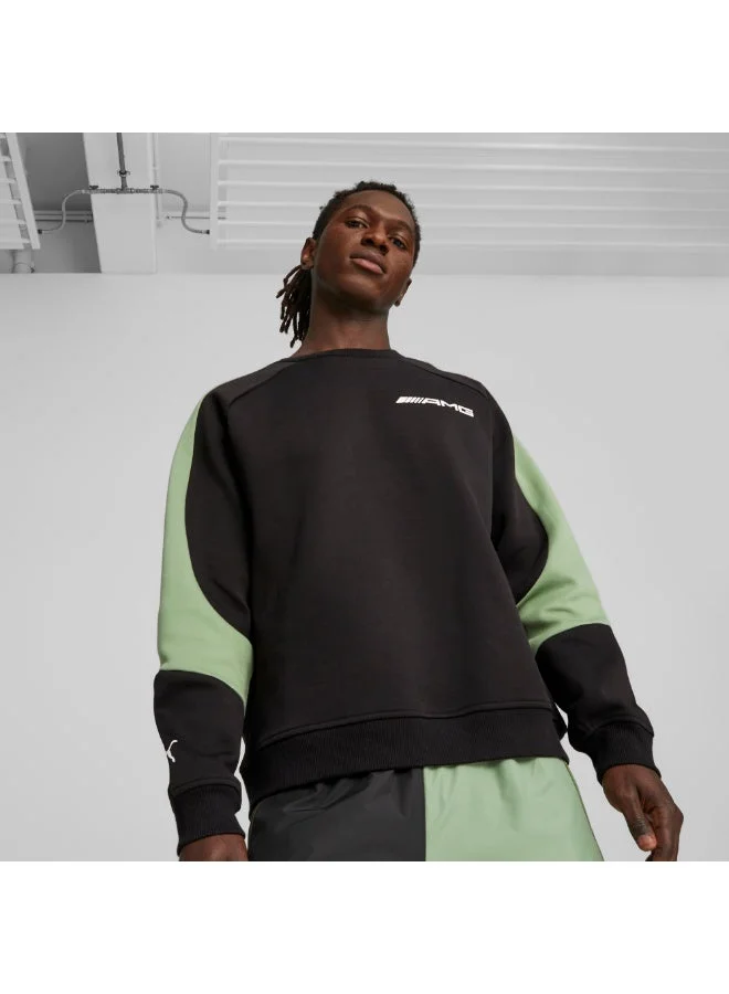 PUMA x Mercedes-AMG colour-block sweatshirt
