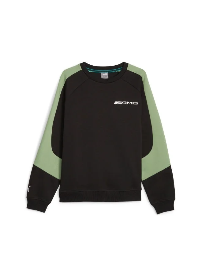 AMG Petronas Formula 1 Team  PUMA x Mercedes-AMG colour-block sweatshirt  | Best Price UAE