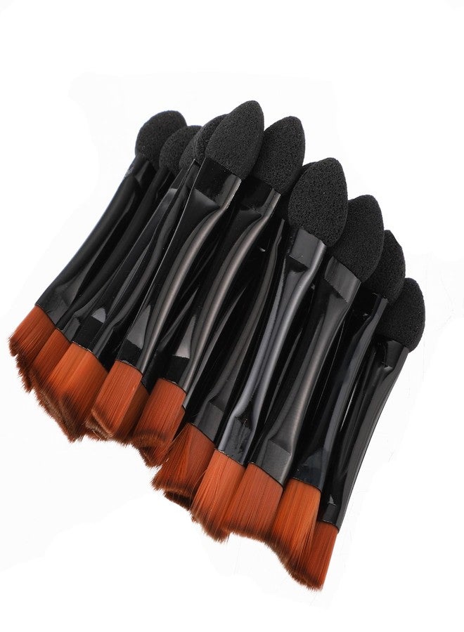 Eldraqth 30pcs Dual Sides Disposable Eye Shadow Applicators Eyeshadow Applicators Sticks with Soft Sponge Head Eyes Makeup Cosmetic Tool Portable Travel Mini Eyes Makeup Brushes Concealer Brush - Image 1