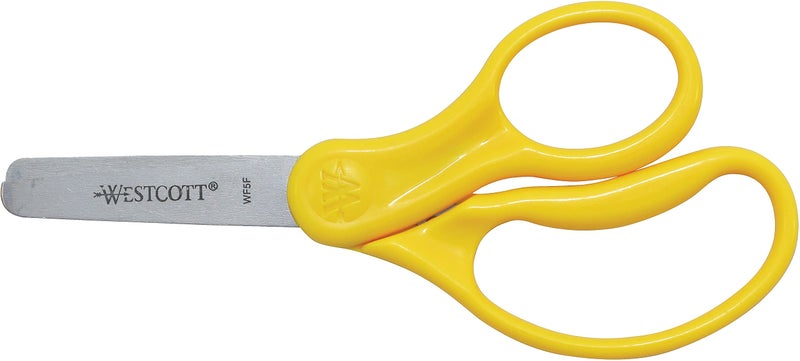Westcott 13130 Right- and Left-Handed Scissors, Kids' Scissors, Back to School, Classroom Supplies, Ages 4-8, 5-Inch Blunt Tip, Assorted - Image 5