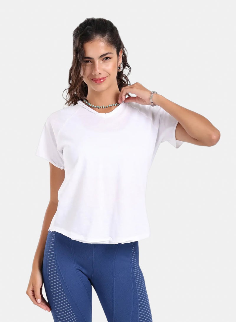 Carina Basic Cotton T-Shirt - Image 1