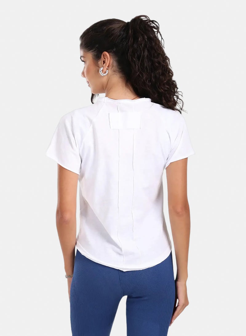 Carina Basic Cotton T-Shirt - Image 4