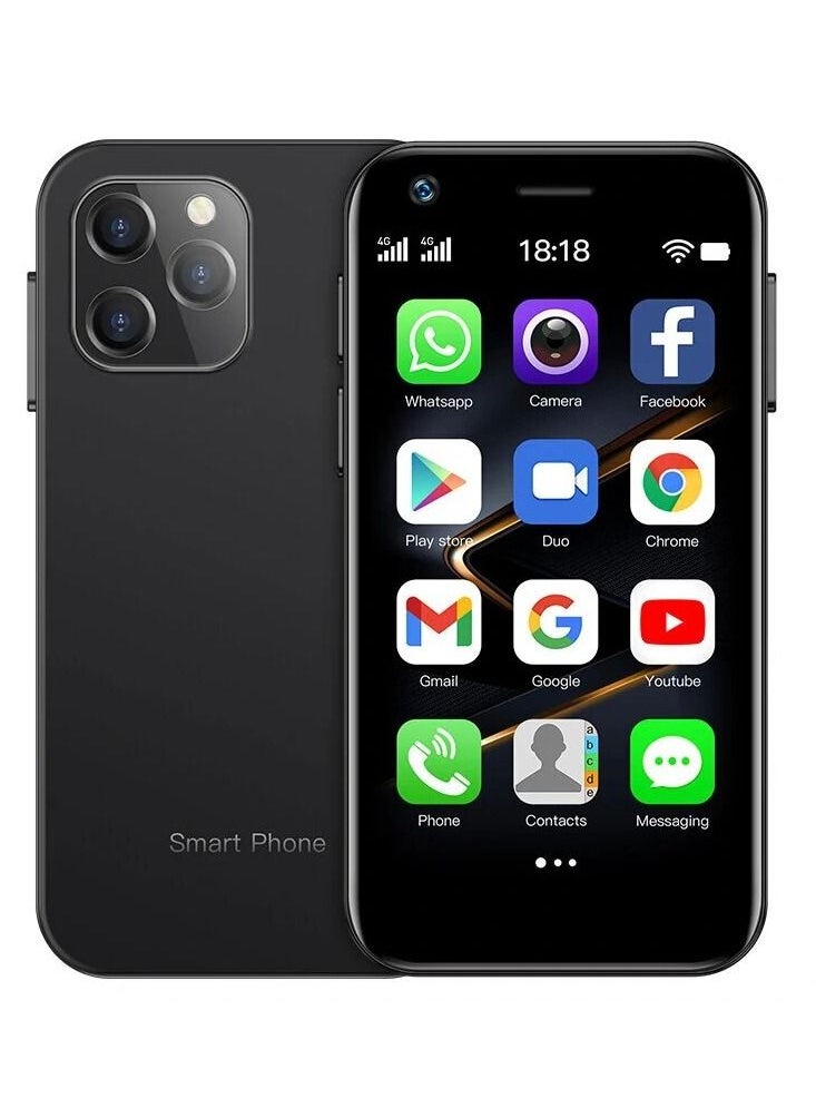 SOYES - Soyes XS 12 Mini Dual SIM Black 3GB RAM 32GB 4G Smartphone 3.0 Inch - Image 1