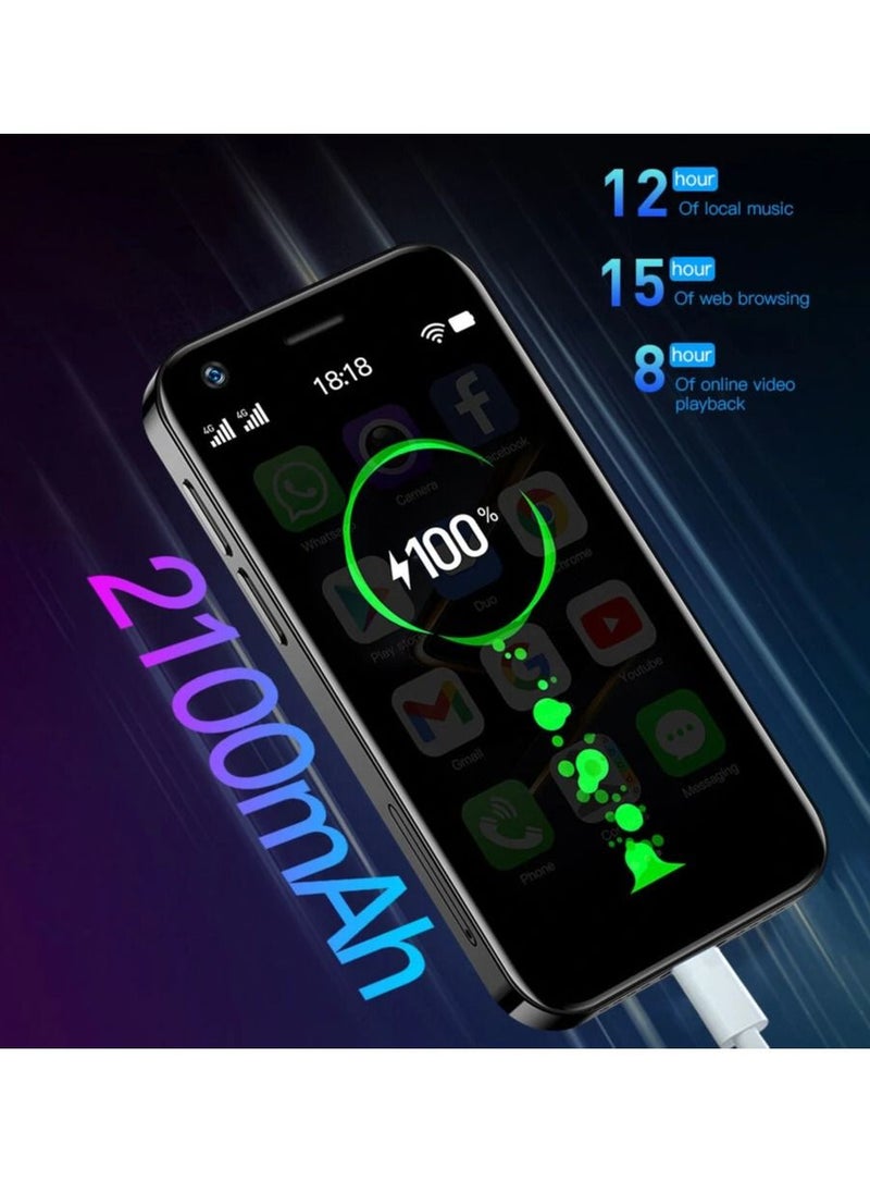 SOYES - Soyes XS 12 Mini Dual SIM Black 3GB RAM 32GB 4G Smartphone 3.0 Inch - Image 1