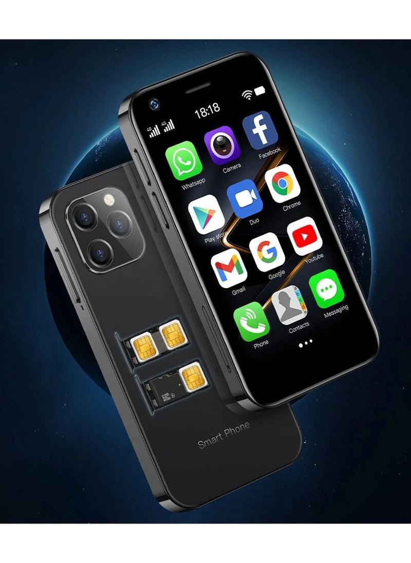 SOYES - Soyes XS 12 Mini Dual SIM Black 3GB RAM 32GB 4G Smartphone 3.0 Inch - Image 1