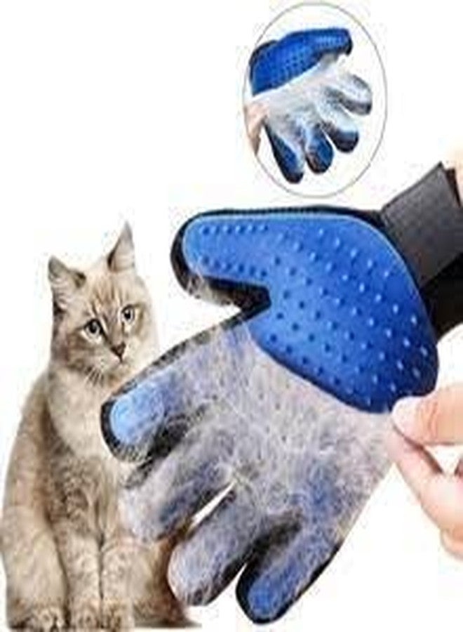VXI Pet Hair Remover Handbursh Deshedding Glove Puppies Pet Grooming, Deshedding & Massaging Glove for Dogs Cats and Other Small Animals, Cleaning Remove Hair Pack of 1 Only Right Hand Gloves - Image 4