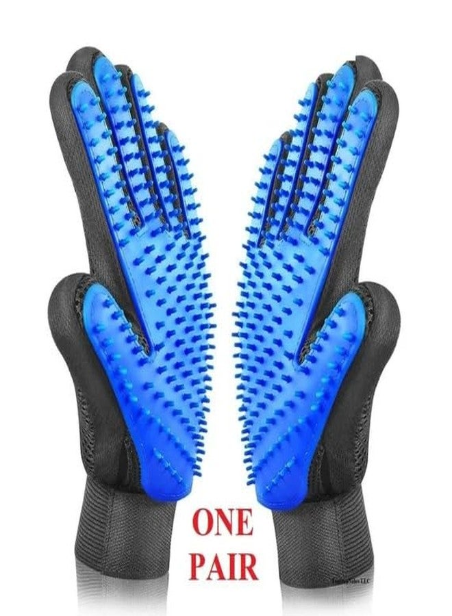 VXI Pet Hair Remover Handbursh Deshedding Glove Puppies Pet Grooming, Deshedding & Massaging Glove for Dogs Cats and Other Small Animals, Cleaning Remove Hair Pack of 1 Only Right Hand Gloves - Image 3