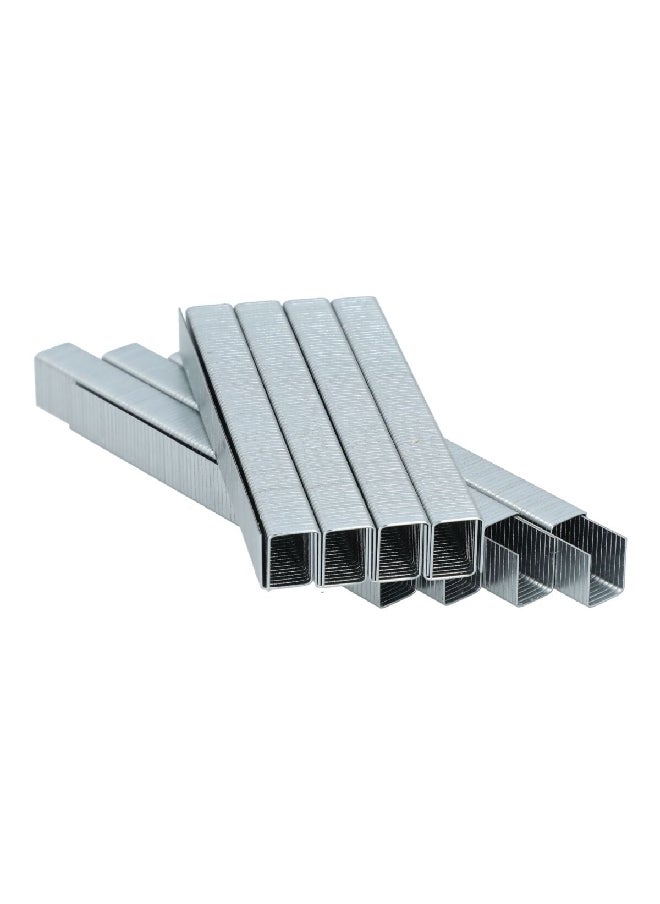 Arrow 1250-Piece T50 18-Gauge Galvanized Heavy-Duty Staples Silver 1/2 Inch 50824SP  - Image 1
