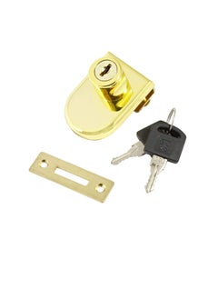 Generic Glass Lock without Boring Hole - Gold  - Image 1