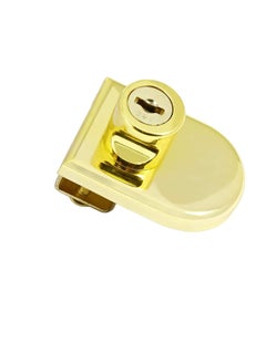 Generic Glass Lock without Boring Hole - Gold  - Image 2