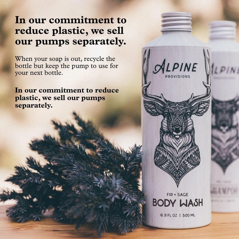 Alpine Provisions Natural Lavender Juniper Body Wash Hydrating Cleanser for Dry and Oily Skin with Jojoba Coconut Oil Extracts Vegan SulfateFree PlasticFree 169 fl oz - Image 5