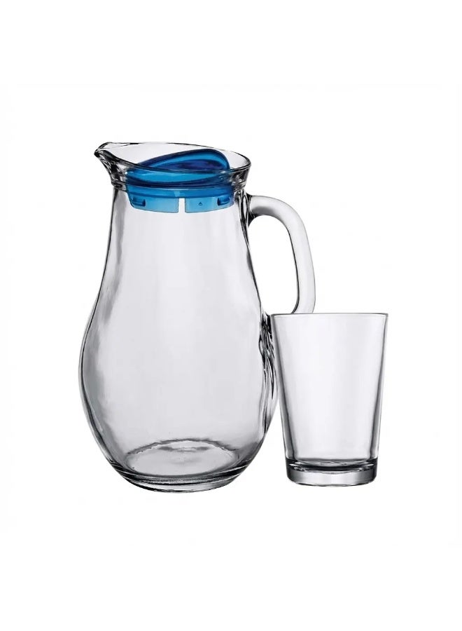 باساباتشي Pasabahce Bistro 7 Pcs Beverage Jug & Tumbler Set - Image 3