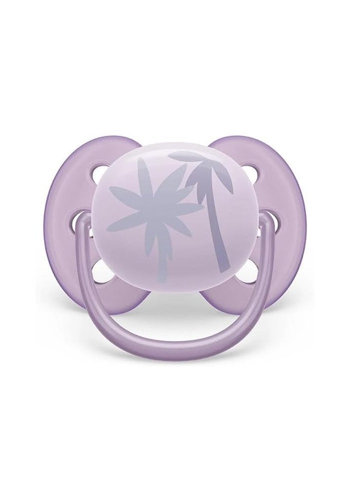 Avent Philips Avent Ultra Soft Pacifier Set for Girls - Image 2