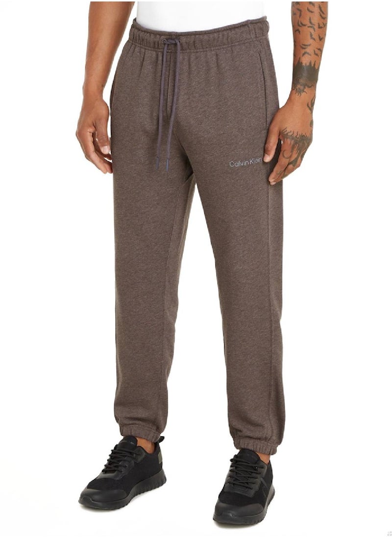 CALVIN KLEIN Calvin Klein Men's Sweatpants - Knit Pants - Sportswear - Cotton , Grey  - Image 1