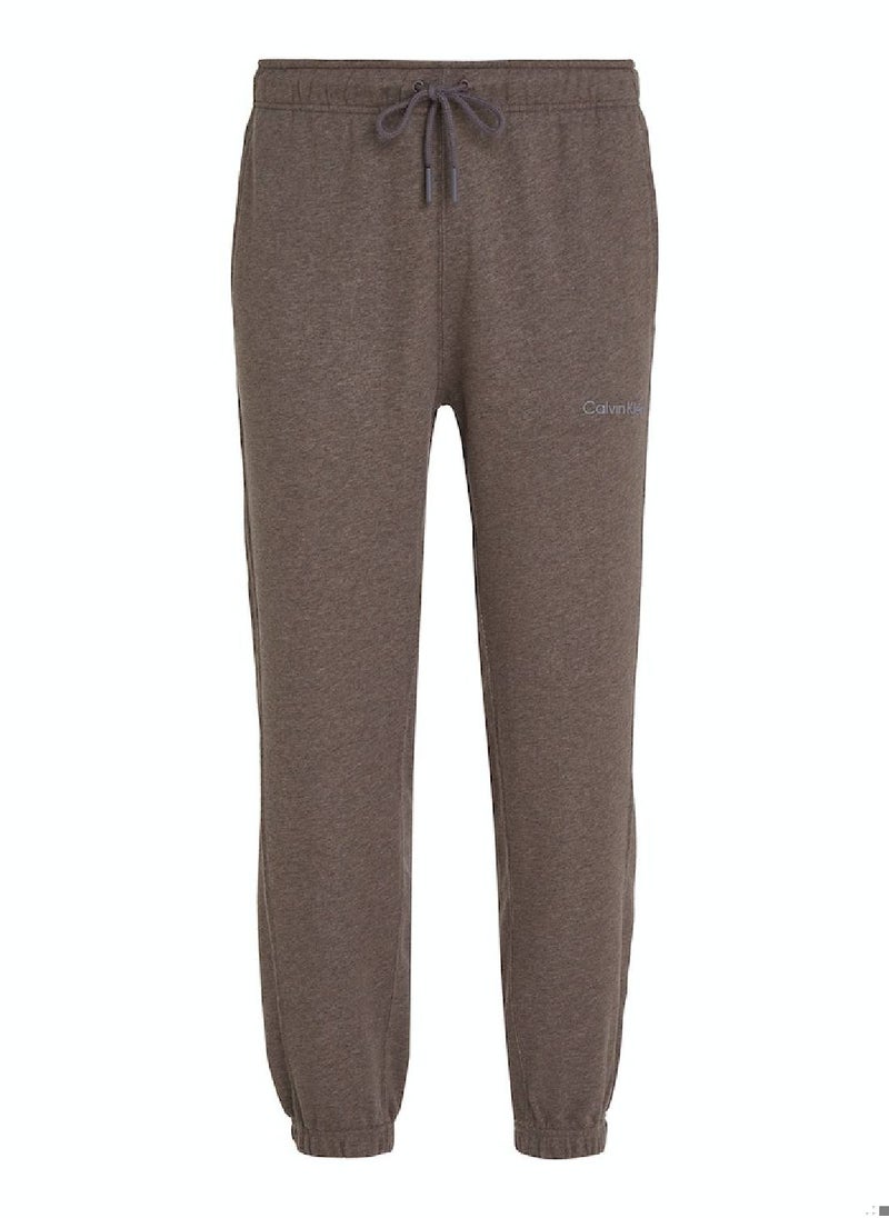 CALVIN KLEIN Calvin Klein Men's Sweatpants - Knit Pants - Sportswear - Cotton , Grey  - Image 2