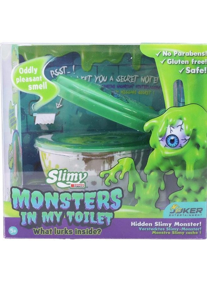 سليمي Slimy Monsters in My Toilet – Surprise Slime with Hidden Monster | Collectible Toilet Slime Toy (Ages 5+) - Image 5
