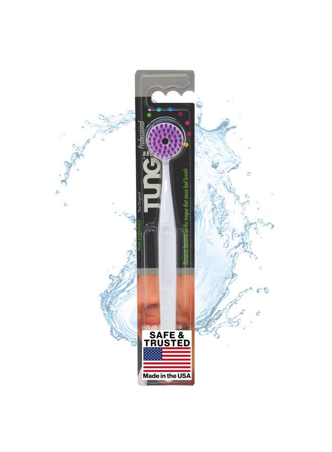 Peak Essentials The Original TUNG Brush Peak Essentials | The Original TUNG Brush Kits |Tongue Cleaner | Odor Eliminator | Fight Bad Breath | Fresh Mint | BPA Free | Made in America | (1 Count) - Image 1