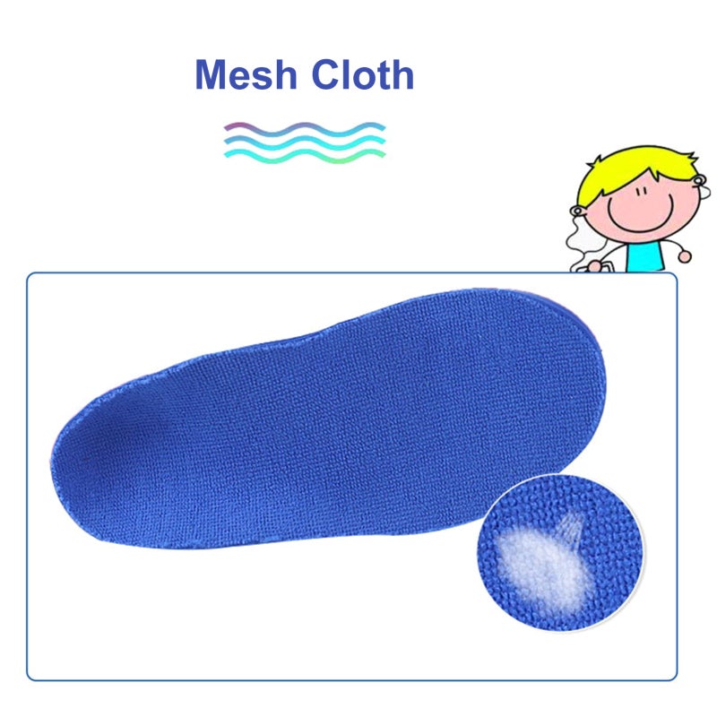 Flat Foot Correction Insoles 33-35 Yard High Density Compression Resistance - U-shaped Heel Design Arch Support Insoles for Children - Image 3