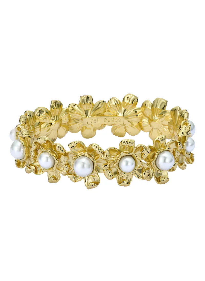 تيد بيكر Daisy Pearl Bangle Bracelet