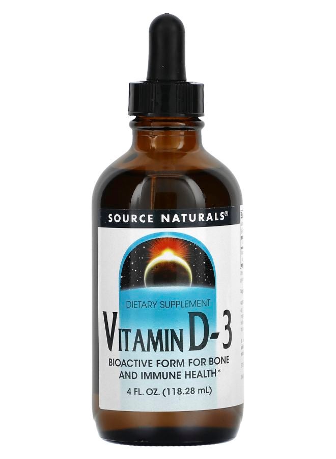 Vitamin D-3 4 fl oz (118.28 ml)