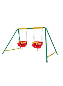Double swing for children