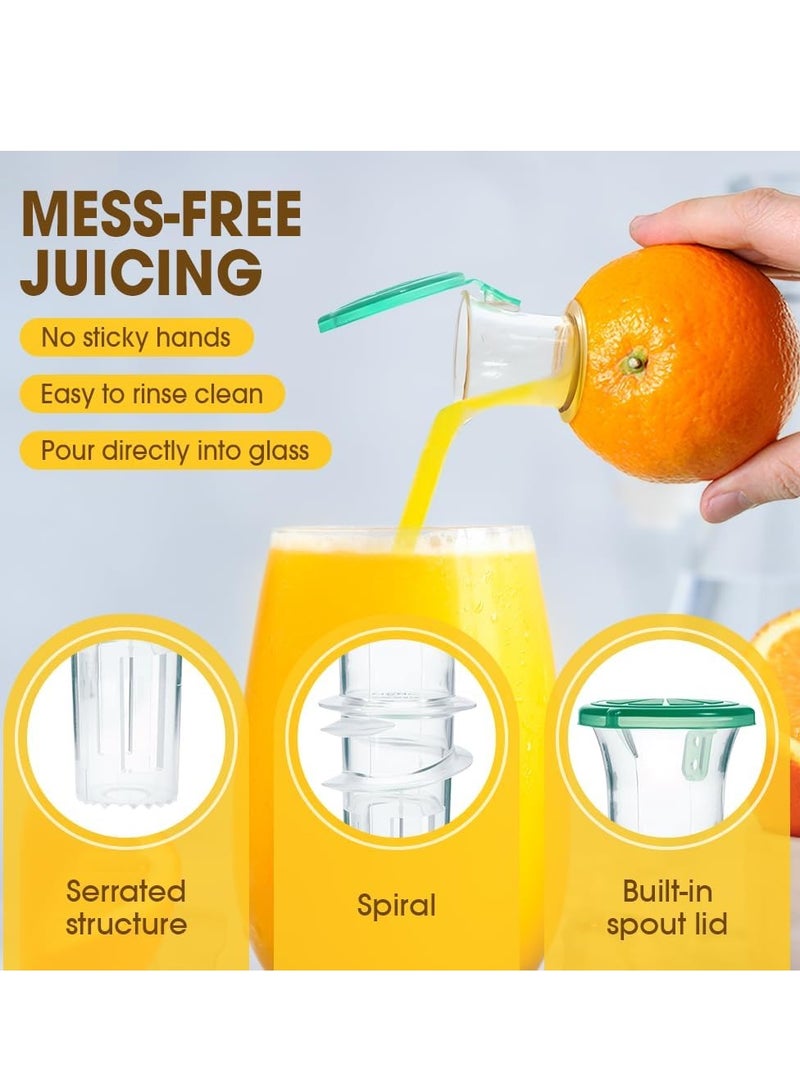 عام 2025 Squeezer New Squeezer ، عصير الليمون يدويًا مع مطبعة محفوفة بالمخلف - Image 5