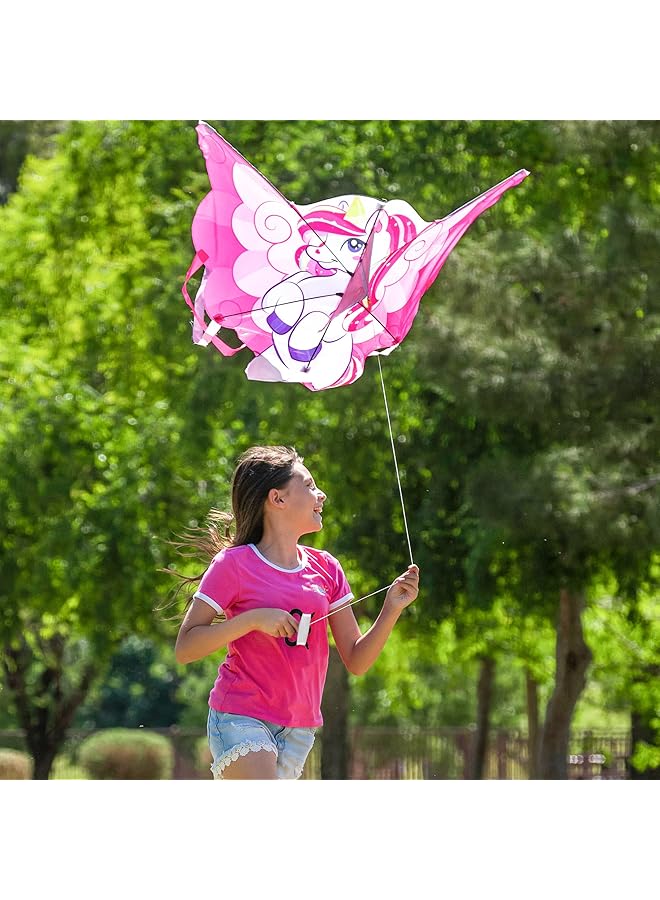 JOYIN Unicorn Kite Easy To Fly Huge Kites For Kids And Adults With 80M Kite String Large Beach Kite For Outdoor Games And Activities - Image 3